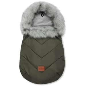 Sac de dormit pentru bebeluși de iarnă, potrivit pentru carucior, gondolă sau sanie WINTER x-khaki