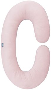 Perne de sarcină mare în formă de C, 140×85 cm, roz