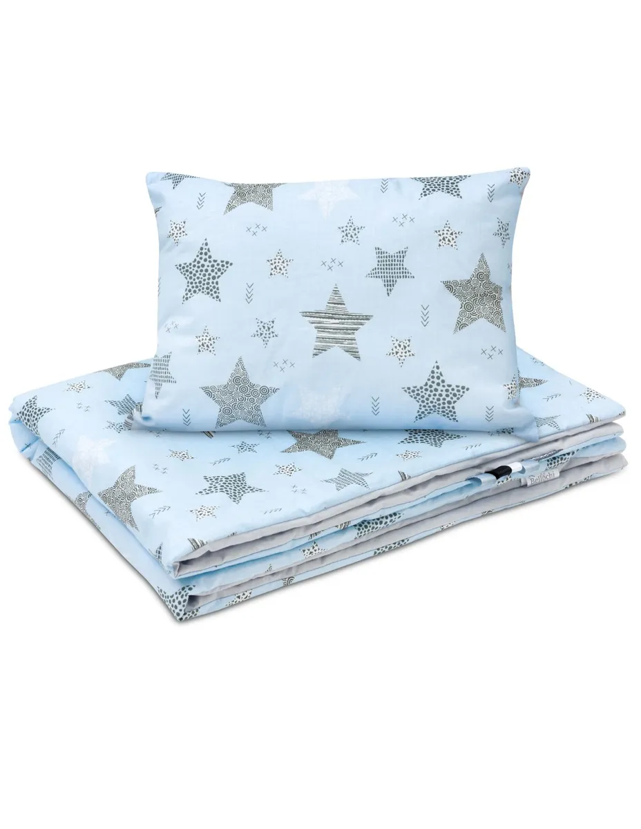 Set de lenjerie pentru pătuț 100×75 cm rigel star