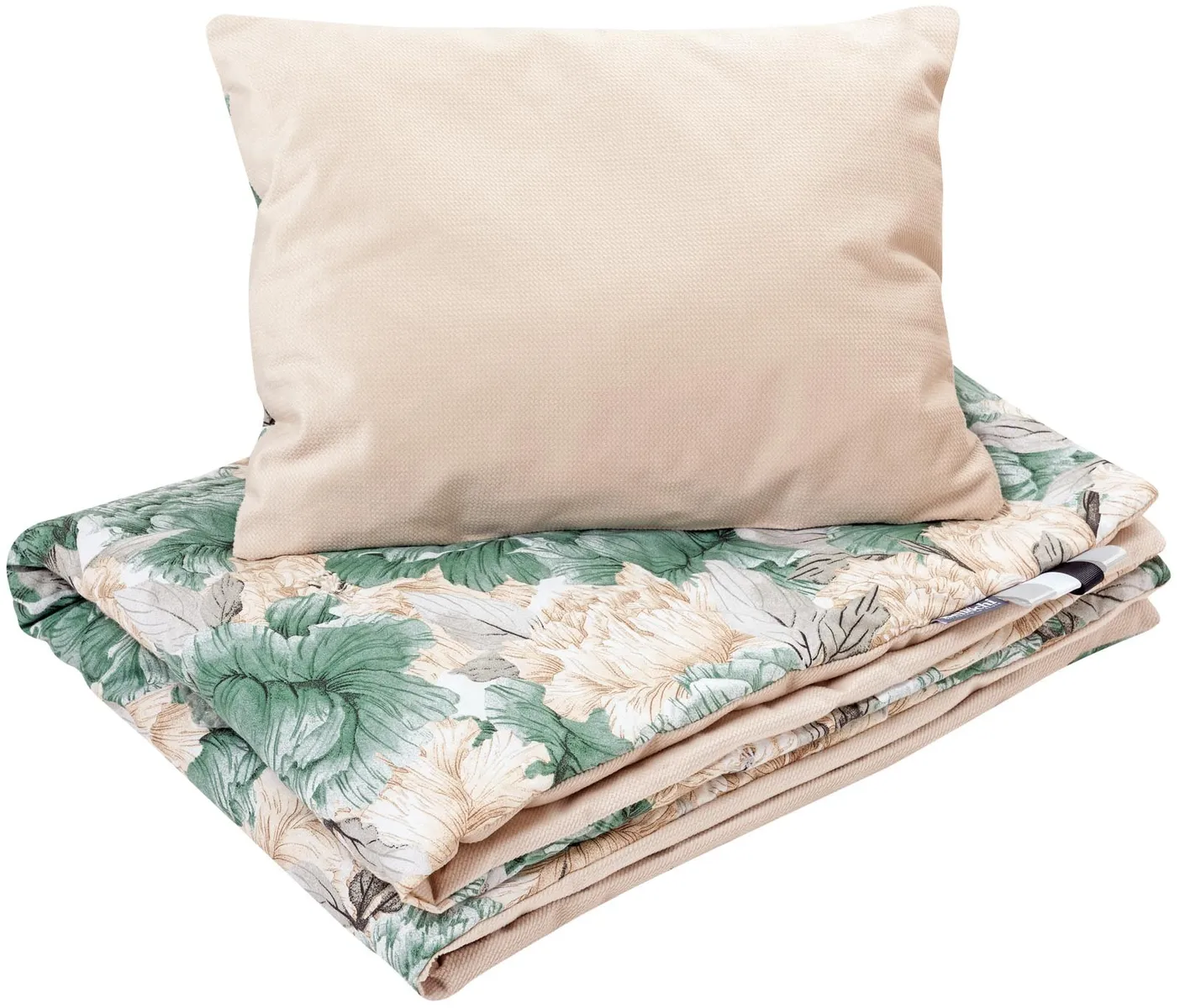 Set de lenjerie pentru bebeluși 100×75 cm Beige Peony