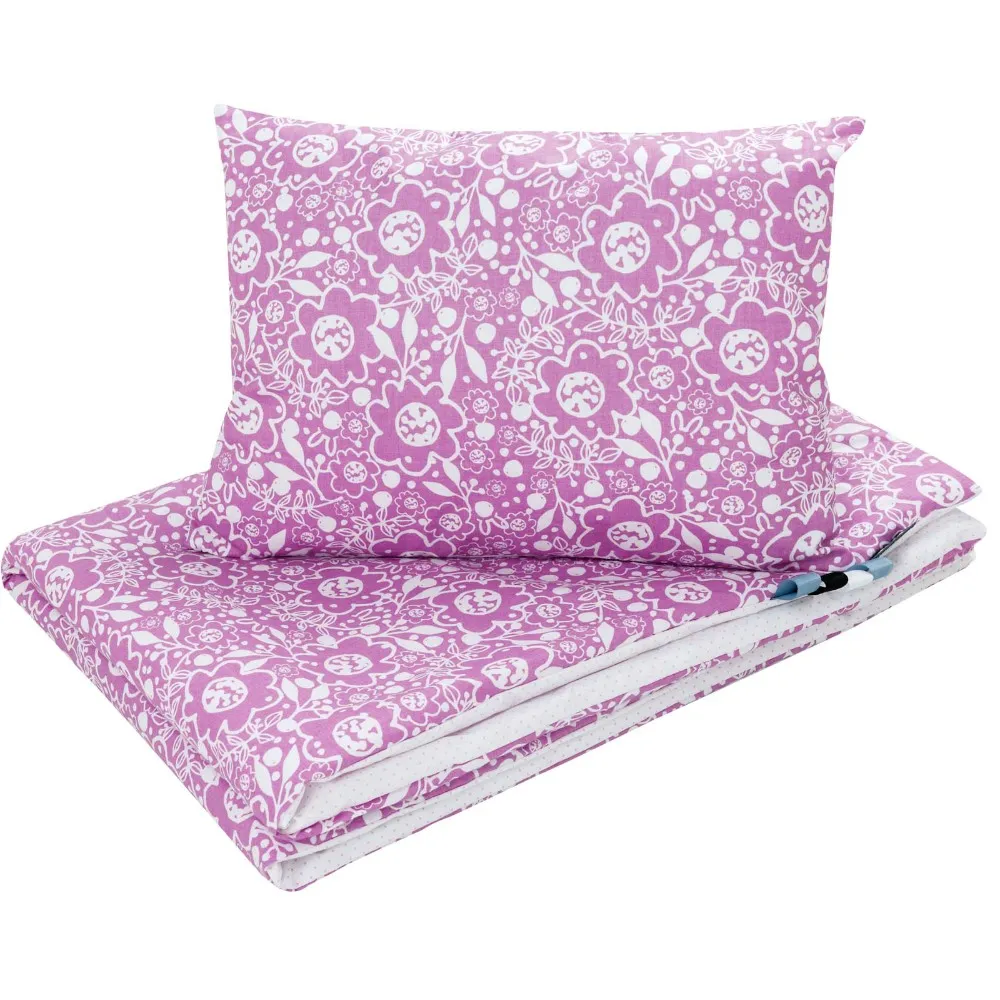 Set de lenjerie pentru bebeluși 100×75 cm Purple Caramella